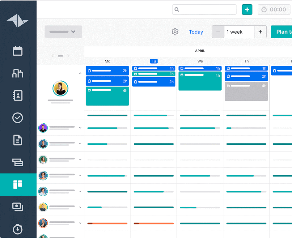 Teamleader Orbit Screenshot