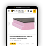 Mobiel webshop isolatiehandel van den berg