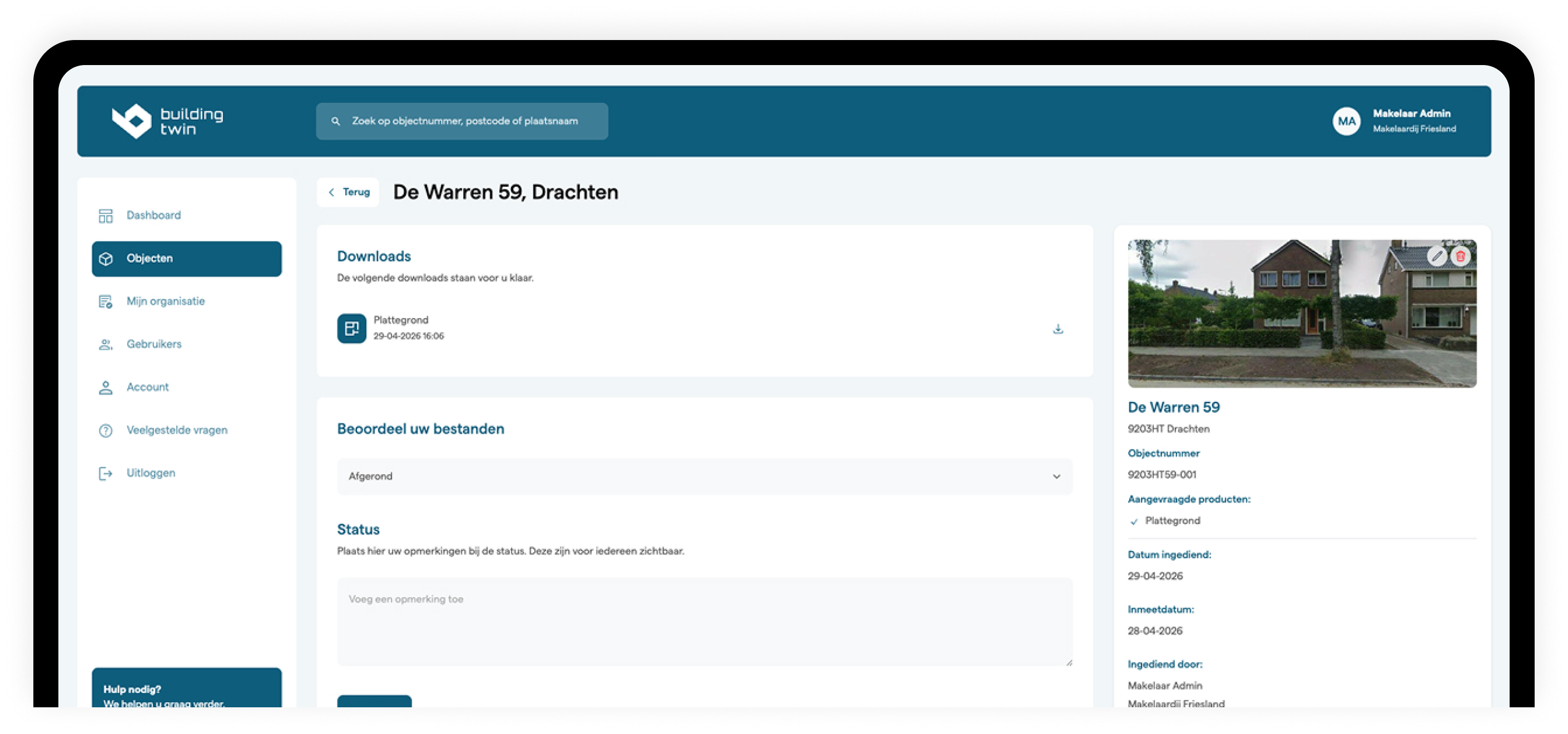 Project voor Building Twin