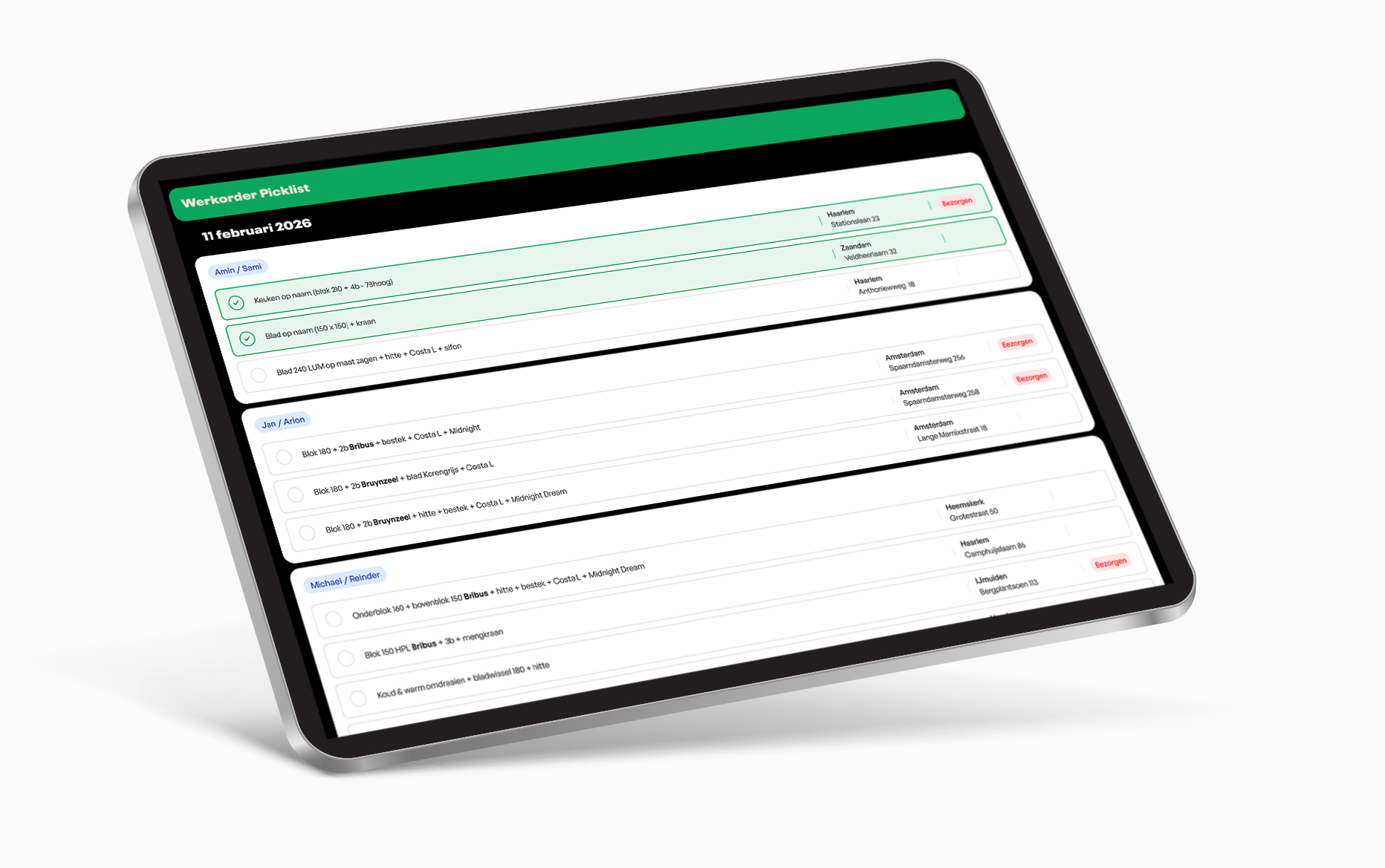 Project voor 123Projectkeukens